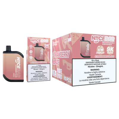 Une bonne cigarette électronique avec 9000 bouffées et 15 ml de jus.