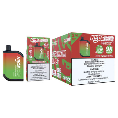 OEM/ODM stylo à vapotage jetable 9000Puffs Dispaly de jus électronique avec conception anti-fuite