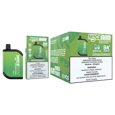 OEM/ODM stylo à vapotage jetable 9000Puffs Dispaly de jus électronique avec conception anti-fuite
