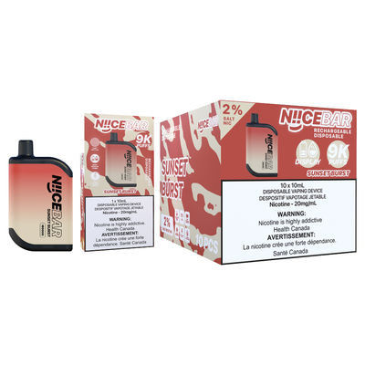 Batterie de 750 mAh 9000Puffs 15ml E-Juice Vaporiseur jetable avec 0/2%3%/5% Nic