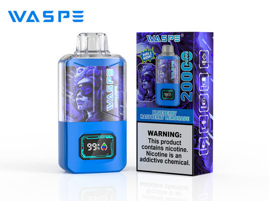 Type C Vape 20000 Puffs écran d'affichage 0/2%/3%/5% Kit Nic .
