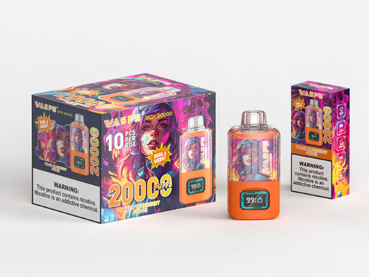 RGB Light Big Puff Batterie de vapotage de 650 Mah Sus304 20000Puffs