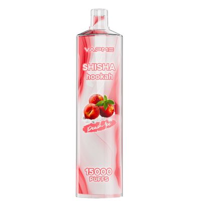 SUS304 Big Puff Vape avec 24 saveurs fruitées 15000 puffs capacité de batterie 650mAh