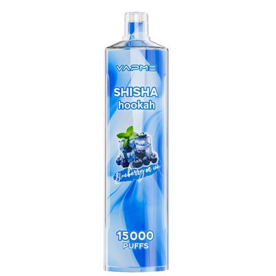 Vape à grande capacité SUS304 Big Puff avec 24 saveurs fruitées 0%/2% Nic Couleur OEM