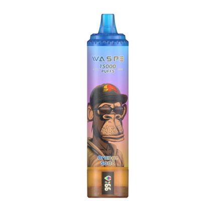 15000 Puffs Fruits Série Arôme avec 22 ml Capacité de jus SUS304 et couleurs personnalisables