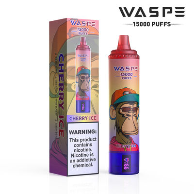 Port de charge de type C de 650 mAh / RGB Light avec capacité SUS304 22 ml Ejuice 12 saveurs fruitées amusantes