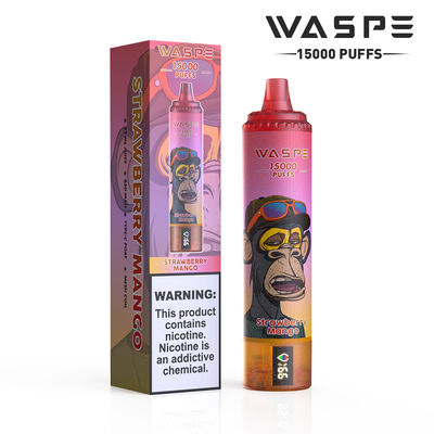 650mAh RGB Light Vape avec 22 ml de jus de fruit Capacité de 0,8 ohm Résistance 12 saveurs fruitées