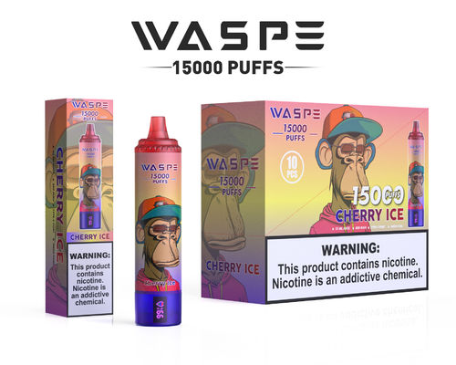 Port de charge de type C de 650 mAh / RGB Light avec capacité SUS304 22 ml Ejuice 12 saveurs fruitées amusantes
