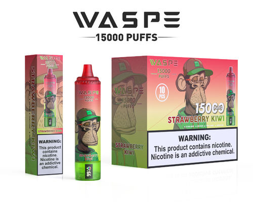 650mAh Big Puff Vape avec 22 ml de jus 2% 5% de nicotine Niveaux 12 saveurs fruitées Couleur conçue OEM