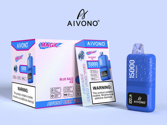 Plume de vapotage intelligente avec écran d'affichage 1.0 Ohm Résistance à la bobine Caractéristiques de protection sûres