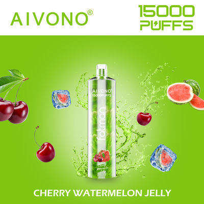 15000 Puffs 24 ml Vapor jetable pré-rempli Type C Rechargeable