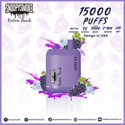 Kit de batterie rechargeable de type C Double réservoir 1,2 ohm 650mAh