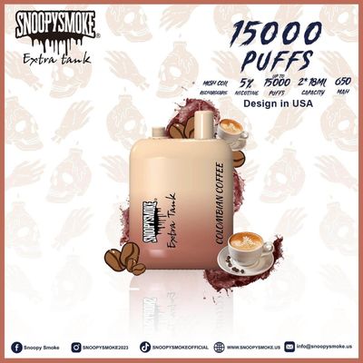 650mAh type C batterie rechargeable USA Vape avec saveurs de fruits