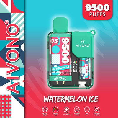 Affichage couleur Vape jetable prérempli avec fonction de verrouillage enfant