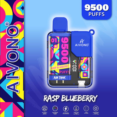 Puissance réglable 650mAh Vape prérempli jetable 1,2 ohm bobine 10 pièces par paquet