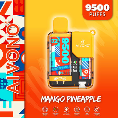 Vape à goutte à goutte pré-rempli jetable 18 ml capacité liquide 650 mAh