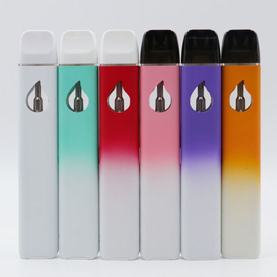 Dispositif de vapotage à base de CBD à base d'élément chauffant en céramique jetable de 280 mAh avec résistance de 1,3Ω et volume de 2 ml