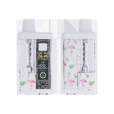 Appareil de vapotage jetable de 5 ml à bouton d'activation de CBD 1.5Ω Résistance pour une capacité de batterie de 500 mAh