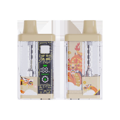 280mAh CBD à usage unique de type C 1.3Ω Vape Pen en céramique 2 ml Volume 4*1,5 mm