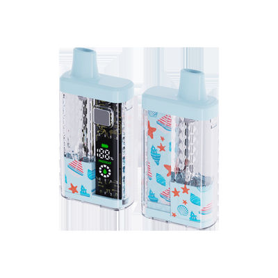 Bouton d'activation de 500 mAh CBD Vape Pen 1,5Ω Résistance 5 ml Type C Chargement 316L en acier inoxydable