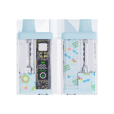 280mAh CBD à usage unique de type C 1.3Ω Vape Pen en céramique 2 ml Volume 4*1,5 mm