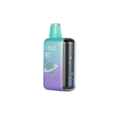 Dispositif de vapotage jetable en céramique en treillis de CBD de type C, liquide rempli avec double activation