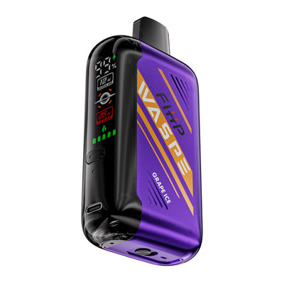 30000 Puffs Mesh Coil Vapor jetable avec 28 ml E Liquide et flux d'air réglable