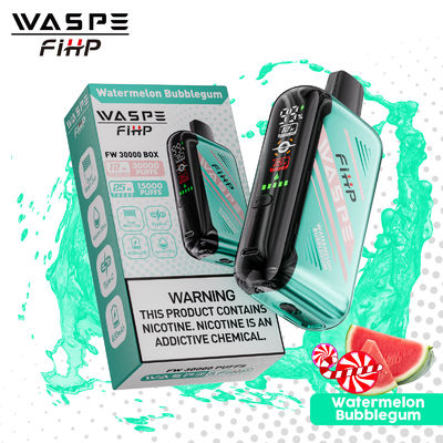 Type-C Chargement de 1 ohm Vape à bobine à double maille avec des performances durables et 15000 bouffées