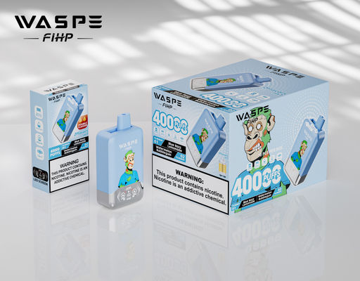 40000 bouffées à double saveur WASPE FiHP 40K 36mL Vape prérempli jetable